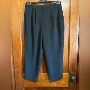 Express Super High Waisted Pleated Ankle Pants